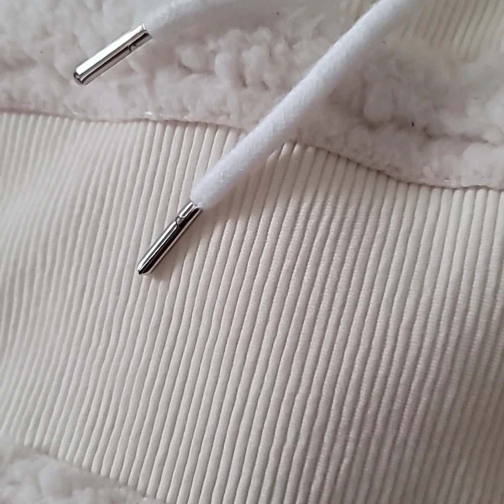 Cozy Cream Courdoroy Hoodie - Picture 8 of 9